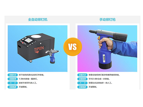 草莓污视频网站全自動鉚釘槍鉚接速度對比